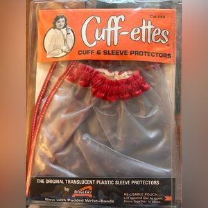 Cuff-Ettes Vintage Cuff and Sleeve Protectors, New Retro Fashion Accessory.